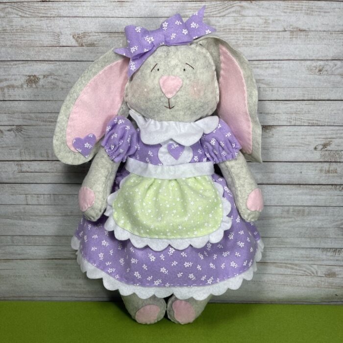 Paper pattern and explanations " The precious bunny dolls "
